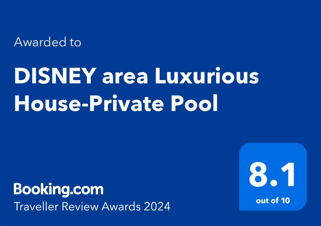 Disney Area Luxurious House-Private Pool 키시미 외부 사진
